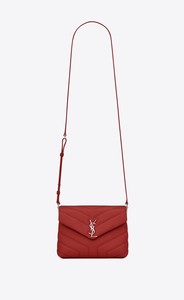 loulou toy bag in matelassé "y" leather